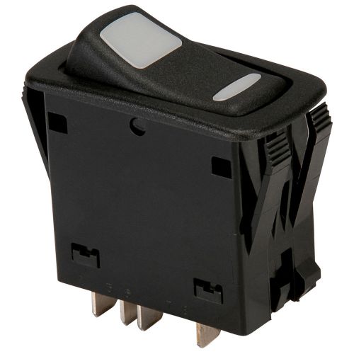 NTE 54-157 DPDT Waterproof Illuminated Rocker Switch 060-920