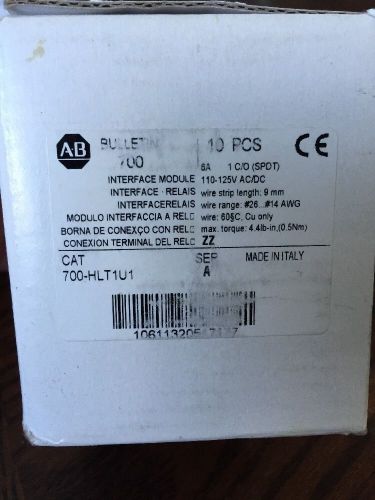 700HLT1U1 ALLEN BRADLEY NEW 10pcs