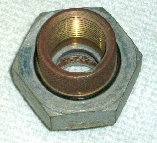 Vintage  2&#034; x 2 1/3&#034;  screw nut