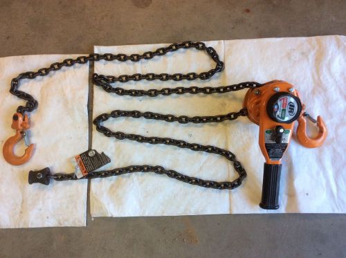 Ingersoll-Rand L5H200 1 Ton Roughneck Lever Chain Hoist, 10 ft. Lift