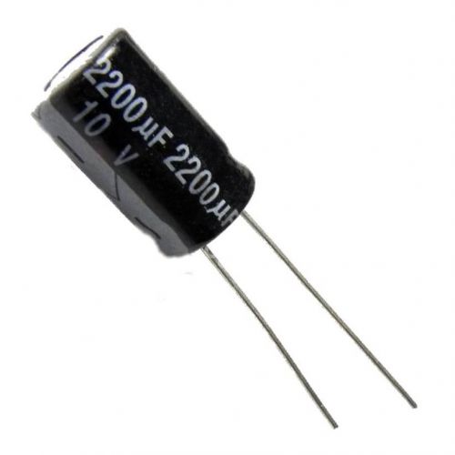 Neutroniks Electrolytic Capacitors 10-Pack 2200uF 10V 10x (10pcs)