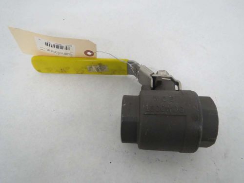 FNW 1500PSI-WOG STEEL THREADED 1-1/2 IN NPT BALL VALVE B355531