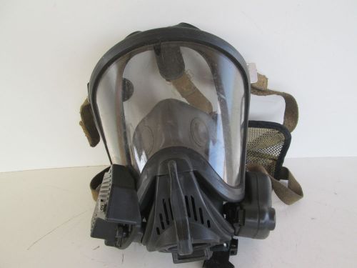 Msa mmr ultra elite firehawk scba full face mask hud / voice amplifier med #10 for sale