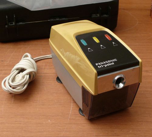 Vintage Matsushita Electric Co. Panasonic Tri-Point Pencil Sharpener KP-11A