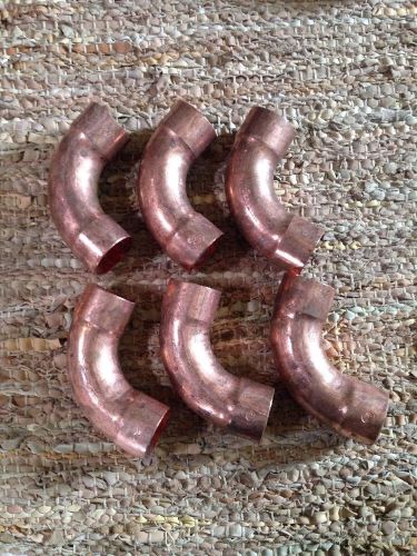 2 1/8&#034; ACR Copper Fittings Long Radius