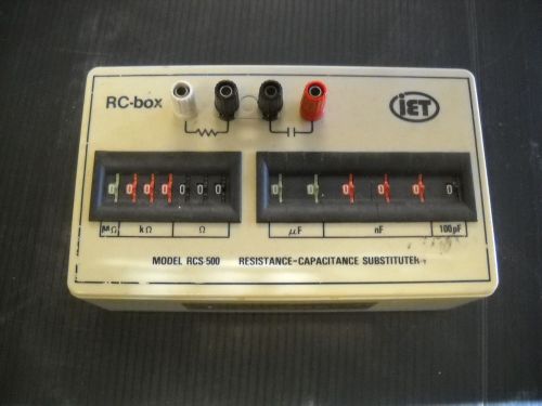 IET Model RCS-500 Resistance-Capacitance Substituter RC Box