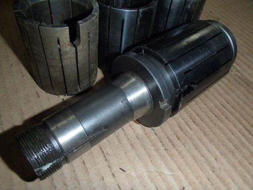 Hardinge #500 5C Expanding Collet Assembly 4 collets cnc machine lathe