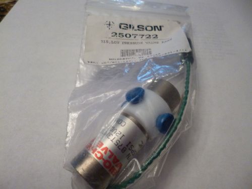 *NEW* Gilson 215 Low Pressure Valve Assy, 2507722