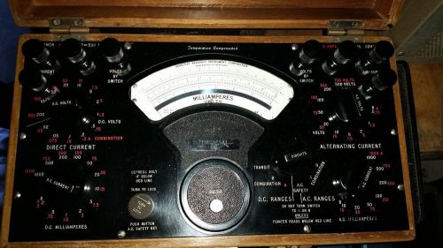 Vintage electronics sensitive research instrument corp universal polyranger 88 for sale