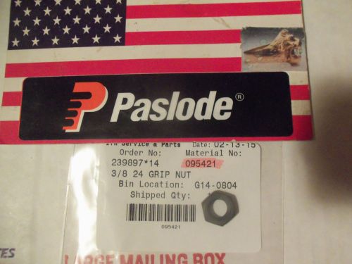 &#034;GENUINE&#034;  Paslode # 095421   3/8 24 GRIP NUT