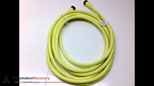 LUMBERG AUTOMATION RSRK 501-777/20F CORDSET 5P M/F ST/ST 20FT