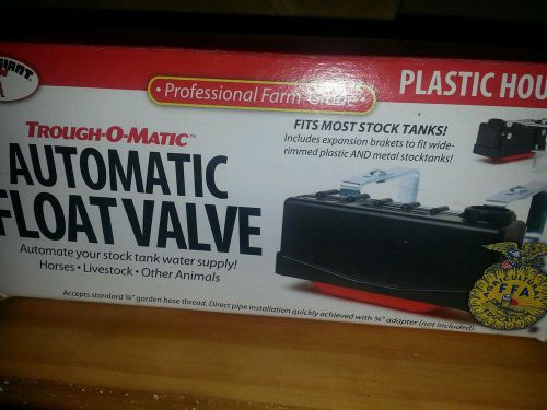 Livestock Automatic Plastic Float Valve Professional Farm Grade Water Stock Tank