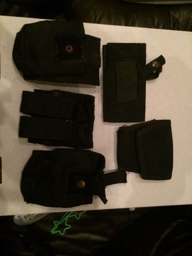 5 EAGLE INDUSTRIES OLD GEN BLACK POUCHES MARSOC DEVGRU NSW SEAL VBSS