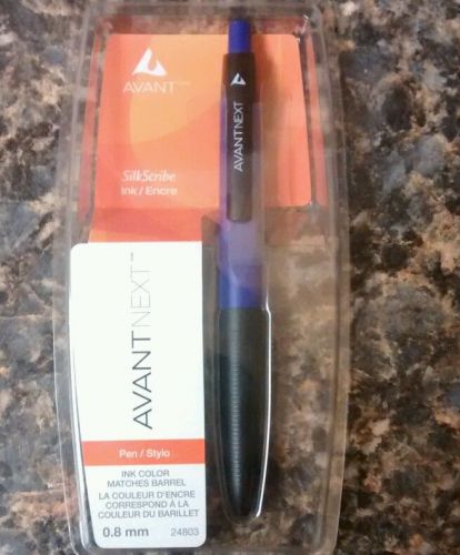 GREAT DEAL 2 AVANTNext GREEN and PURPLE SilkScribe Ink Pens 0.8mm