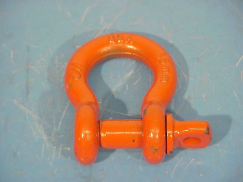 CM M651AP, 5/8&#034;, 4-1/2 Ton WLL, Screw Pin Anchor Shackle