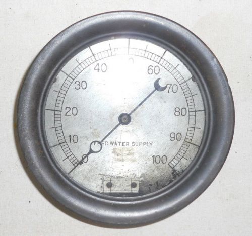 ANTIQUE WATER SUPPLY GAGE