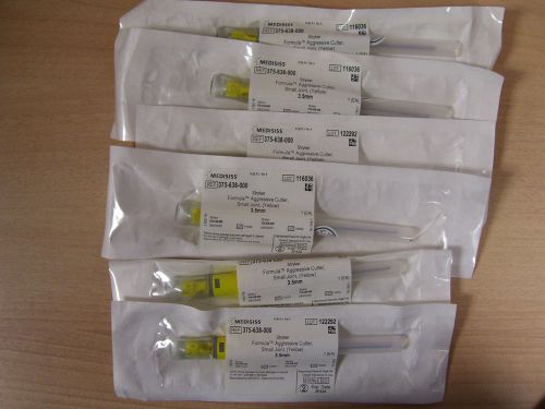 ! Stryker Formula Aggressive Cutter 3.5mm 375-638-000  Lot of 6 Reproc