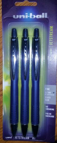 Uniball Jetstream Rollerball R/T, Black Ink, Blue barrell 0.7mm, Fine point