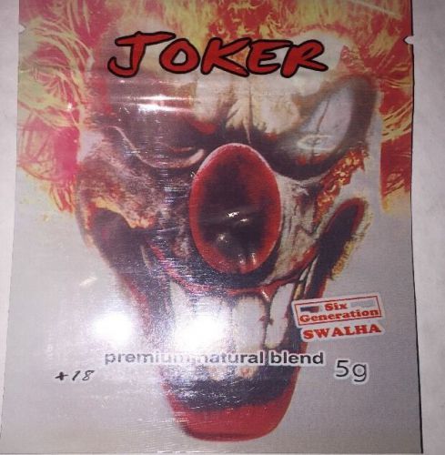 100 Joker 5 g EMPTY** mylar ziplock bags jewelry