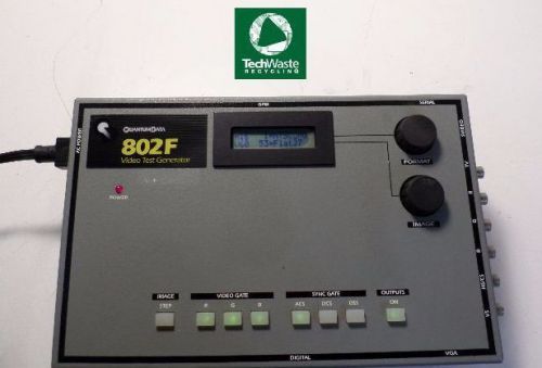 QUANTUMDATA 802F VIDEO TEST GENERATOR   T3-A4