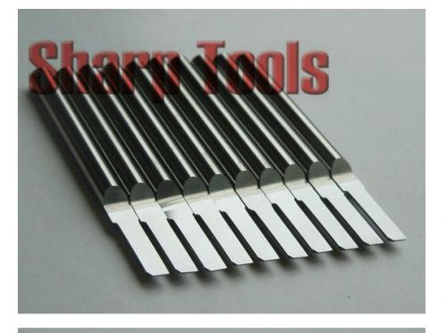 10pcs straight cutters cnc router bits pvc wood mdf abs acrylic  2.5mm 10mm for sale