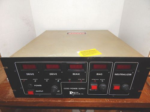 Denton Vacuum CC102 Ion Source  Power Supply