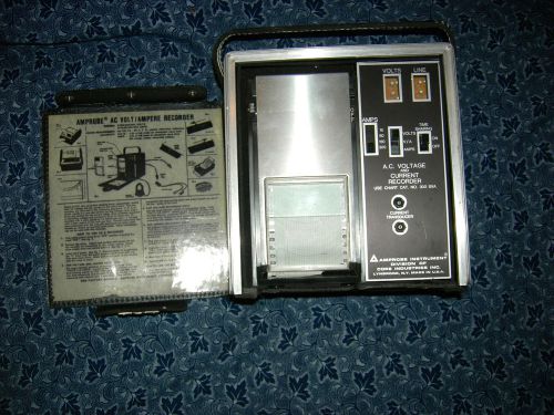 Amprobe AC voltage and Current recorder  Model Lav21  Sold as Prop Un tested