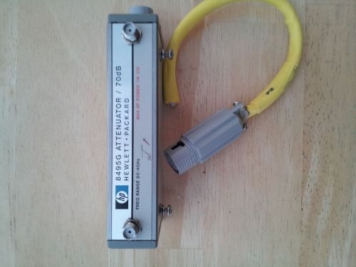 HP8495G Variable Attenuator, 70 db.