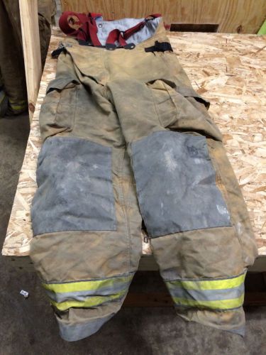 globe firefighting turnout pant size 38 x 32