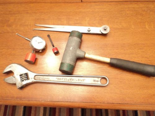 Nupla  Hammer Williams 15&#034; Adjustable Wrench Indicator Starrett Inside Caliper