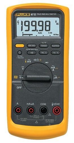 Brand new fluke 87v  rms industrial multimeter - fluke 87-5 us authorized dealer for sale