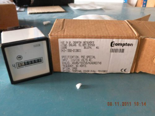 NEW CROMPTON NIB HOURS HUNDREDTHS TENTHS 216695 242-1592-213601