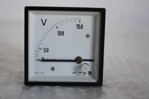 LOT OF 4 PANEL METER 0-150 V - GOSSEN METRAWATT - Ampermeter