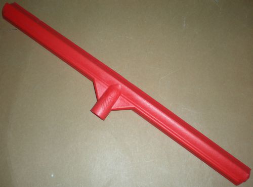 Vikan hygiene floor squeegee red molded plastic industrial commercial hospital for sale