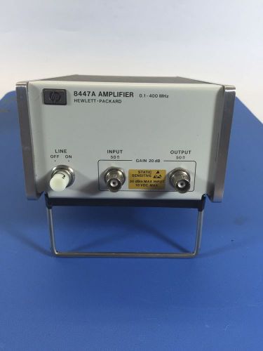 ***Excellent Condition HP 8447A Dual Amplifier 1-400MHz