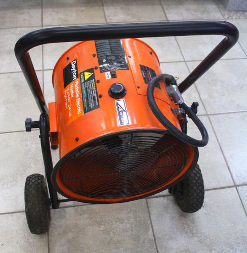 Dayton Salamander Job Site Heater Model:  1RKT3 240V   ELECTRIC