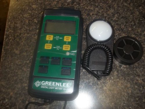 GREENLEE DIGITAL LIGHT METER  93-172