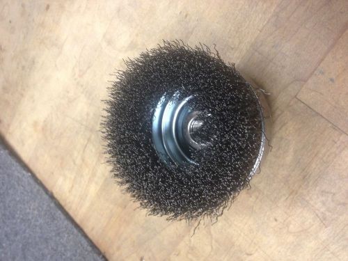 3&#034; x 5/8&#034;-11 Thread  Wire Cup Brush