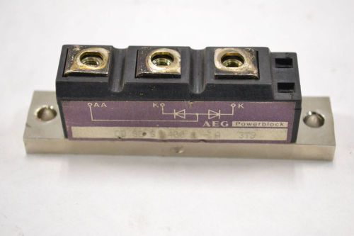 AEG MODICON DD82S400K-A3T9 POWER BLOCK MODULE DIODE B309035