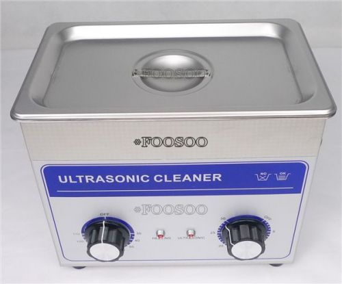 220V Jewelery Tatoo Mechanical Ultrasonic Cleaner Watch Dental 100W 3.2L wxae