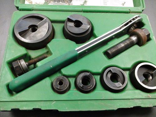 Greenlee slugobuster knockout punch set 7238sb for sale