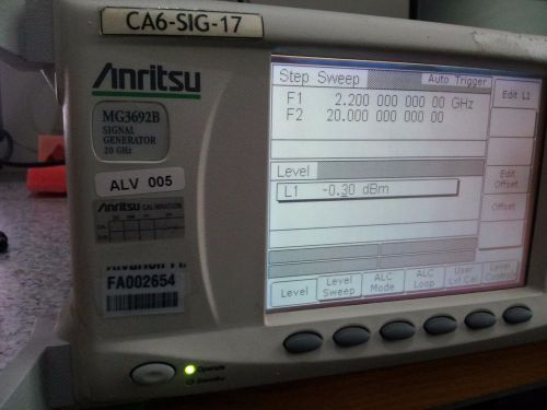 Anritsu MG3692B Signal Generator 20GHz