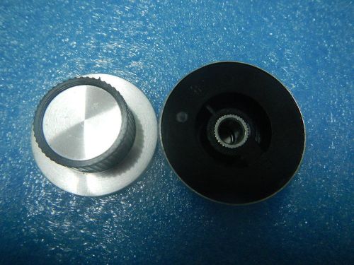 2Pcs 24x32x15mm Aluminum Volume knob amplifier knob New -
							
							show original title