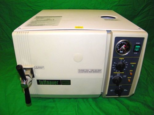 Tuttnauer Autoclave Steam Sterilizer 2340M