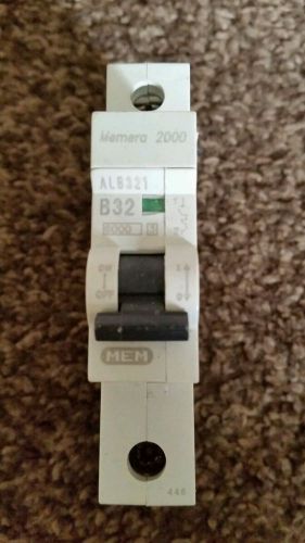 Memshield 2  B32  ALB321 mcb 32 amp type B