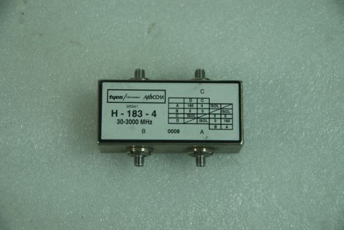MACOM H-183-4 Microwave Hybrid Junction, 30 MHz - 3 GHz