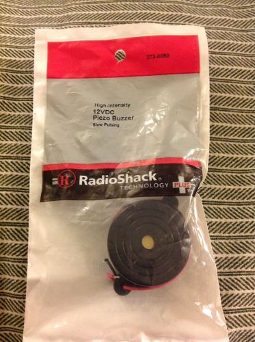 High-Intensity 12VDC Piezo Buzzer #273-0080 by RadioShack