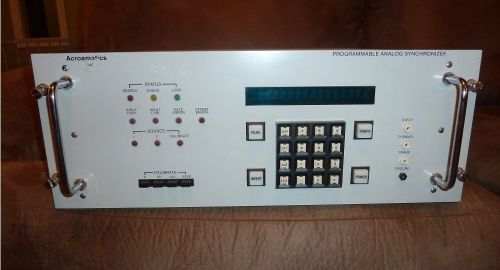 Acromatics Programmable Analog Synchronizer Model 2410