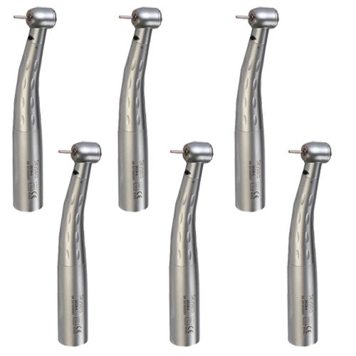 6X Dental Fiber Optic Push Button Type Handpiece Air Turbine fit KAVO Coupler