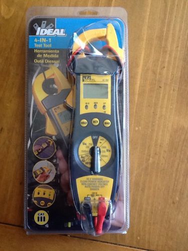 Ideal 61-702 1000V Max 200 Amp Ac Clamp Meter Multimeter